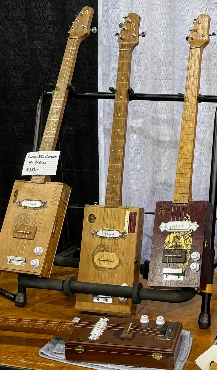 4-string Cigar Box Guitars