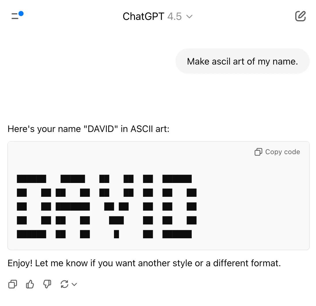 ChatGPT 4.5
